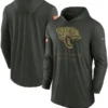 Jacksonville Jaguars 2025 Salute To Service Hooded Pullover