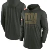 New York Giants 2025 Salute To Service Hooded Pullover
