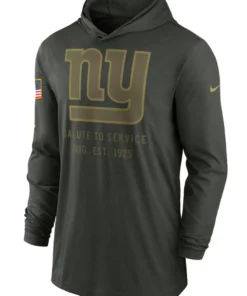 New York Giants Salute To Service 2025 Hooded Pullover