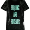 Sequins Are Forever T-Shirt Dress