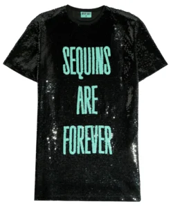 Sequins Are Forever T-Shirt Dress