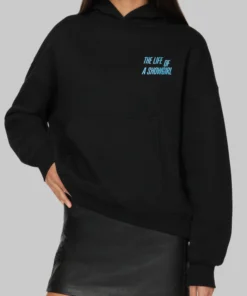 The Life of a Showgirl Black Pullover Hoodie