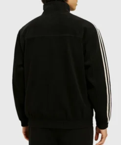 Chinese New Year Black Tang Suede Jacket