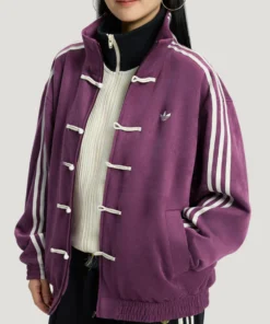 Chinese New Year Dark Purple Tang Jacket