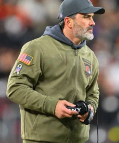 Cleveland Browns Kevin Stefanski 2025 Salute To Service Jacket