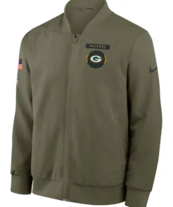 Green Bay Packers 2025 Salute To Service Jacket
