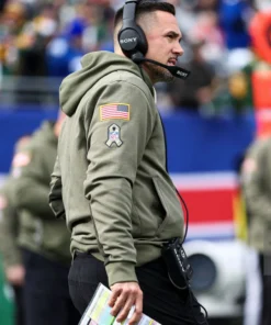 Green Bay Packers Matt Lafleur 2025 Salute To Service Jacket