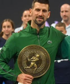 Hellenic Championship Novak Djokovic Green Jacket