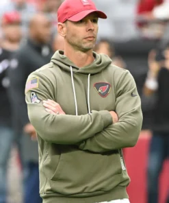 Jonathan Gannon Arizona Cardinals 2025 Salute To Service Hoodie