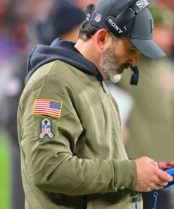 Kevin Stefanski Cleveland Browns 2025 Salute To Service Bomber Jacket