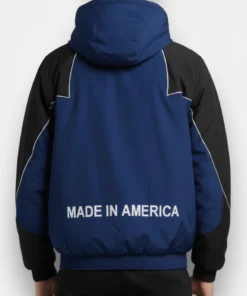 Marty Supreme 2025 Blue Hooded Jacket