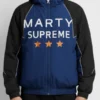 Marty Supreme Blue Hooded Jacket