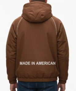 Marty Supreme Brown Hooded Jacket