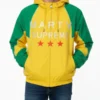 Marty Supreme Green And Yellow Jacket