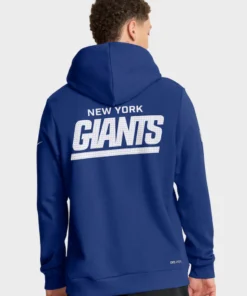 New York Giants Sideline Standard Issue Initial Home Dri-FIT Hoodie