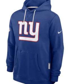New York Giants Standard Issue Sideline Initial Home Hoodie