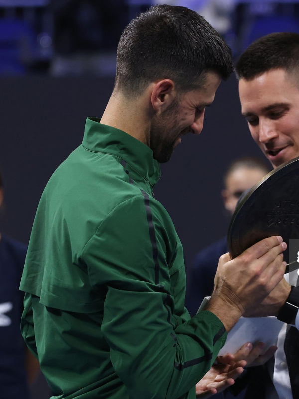 Novak Djokovic Hellenic Championship Green Zipper Jacket