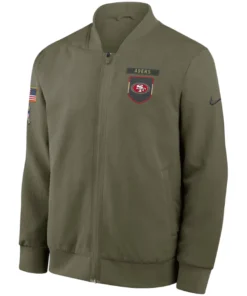 San Francisco 49ers 2025 Salute To Service Jacket
