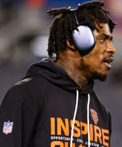 Chicago Bears Inspire Change 2025 Black Hoodie