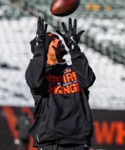 Cincinnati Bengals Inspire Change 2025 Black Hoodie