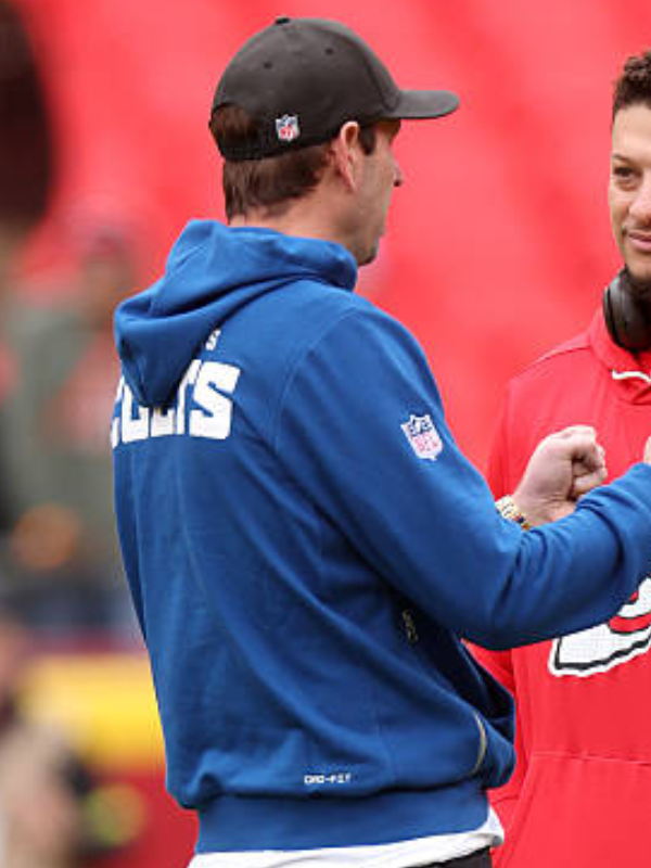 Indianapolis Colts Shane Steichen Blue Pullover Hoodie