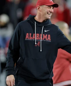 Kalen DeBoer Alabama Black Hoodie