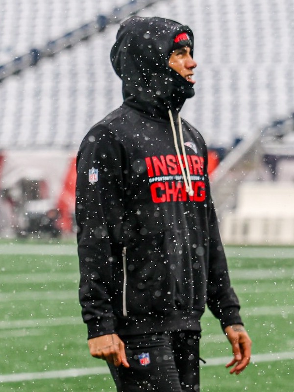 New England Patriots Inspire Change 2025 Pullover Hoodie