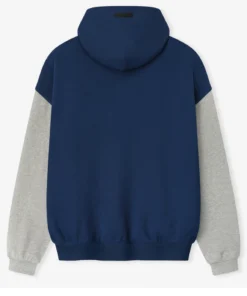 New York Giants Fear of God x NFL Navy_Heather Grey Hoodie