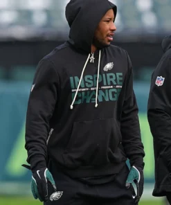 Philadelphia Eagles Inspire Change 2025 Pullover Hoodie