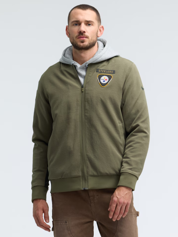 Pittsburgh Steelers 2025 Salute To Service Bomber Jacket