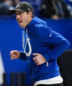 Shane Steichen Indianapolis Colts Blue Hoodie