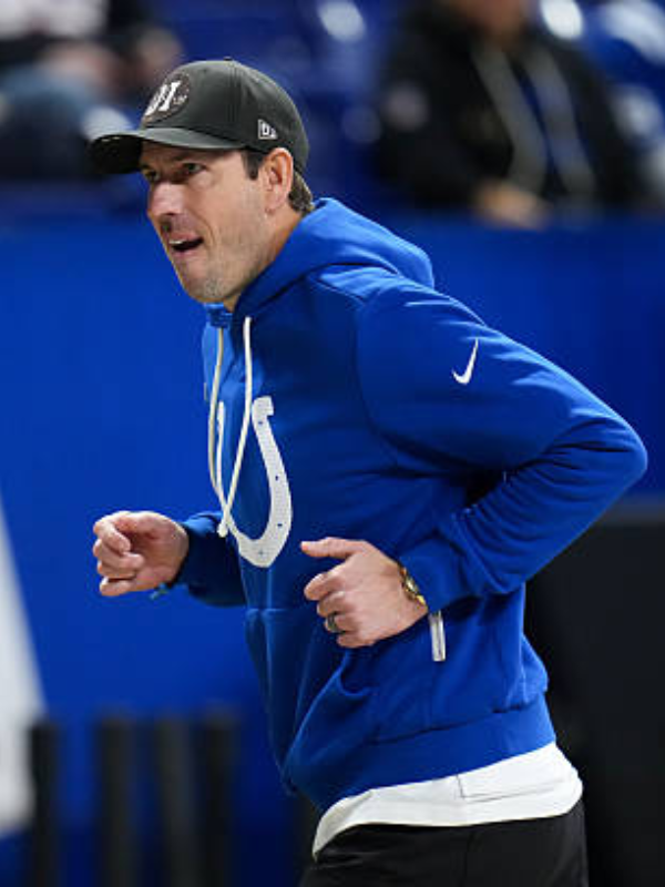 Shane Steichen Indianapolis Colts Blue Hoodie