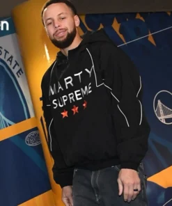 Stephen Curry Black Marty Supreme Jacket