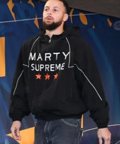 Stephen Curry Marty Supreme Black Jacket