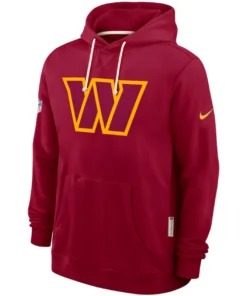 Washington Commanders Burgundy Standard Issue Sideline Hoodie