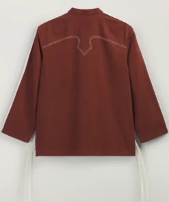 Edison Chen Track Clot Brown Jacket