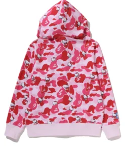 BAPE x Sanrio Hello Kitty & Kuromi Pink Hoodie