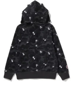 BAPE x Sanrio Hello Kitty & Kuromi Pullover Black Hoodie