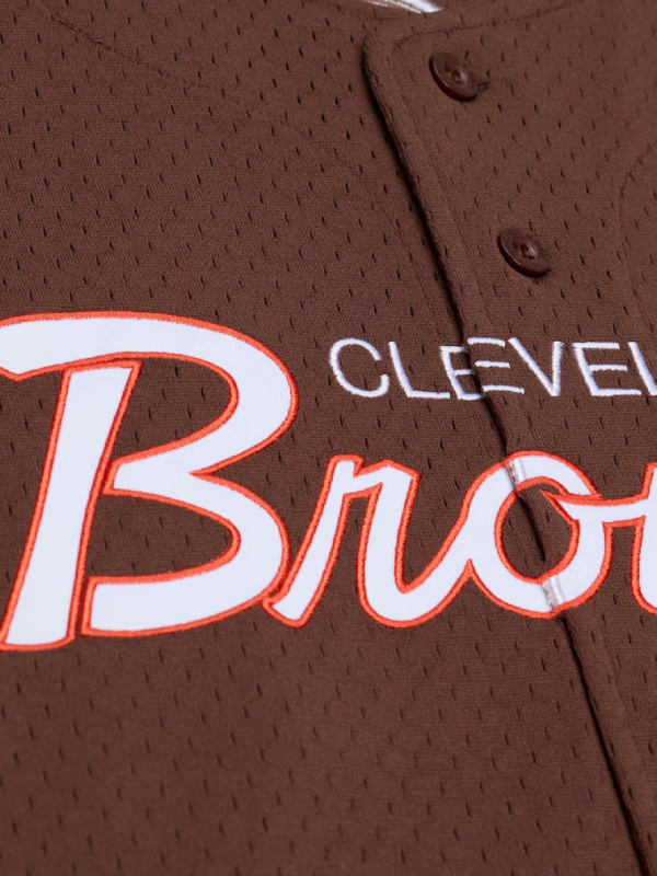 Cleveland Browns Mitchell & Ness Head Coach Mesh Jersey