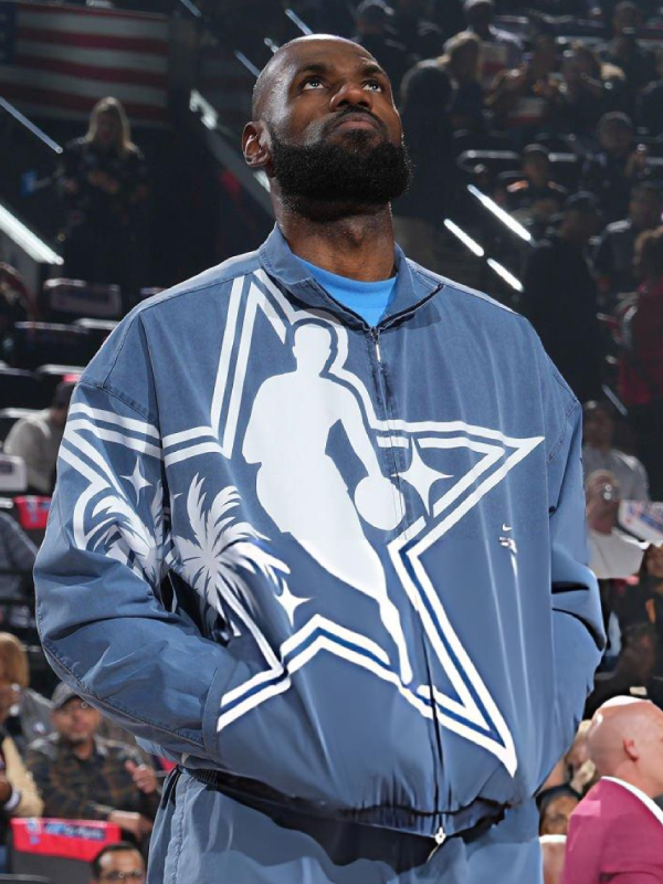 LeBron James 2026 NBA All Star Game Warm Up Jacket