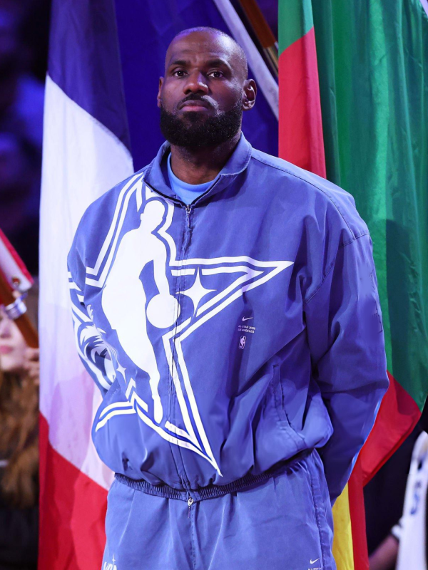 LeBron James NBA All Star Game 2026 Warm Up Jacket