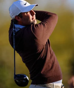 Scottie Scheffler WM Phoenix Open 2026 Brown Pullover Hoodie