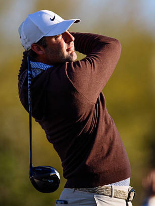 Scottie Scheffler WM Phoenix Open 2026 Brown Pullover Hoodie