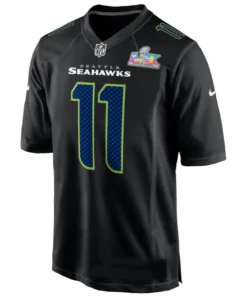 Seattle Seahawks Black Jaxon Smith-Njigba Super Bowl LX Jersey
