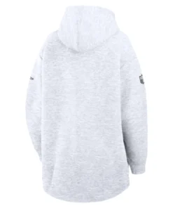 Seattle Seahawks Gray Super Bowl LX Opening Night Fleece Full-Zip Hoodie