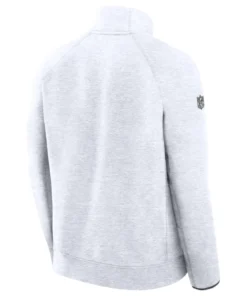 Seattle Seahawks Gray Super Bowl LX Opening Night Fleece Half-Zip Sweatshirt