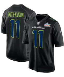 Seattle Seahawks Jaxon Smith-Njigba Super Bowl LX Black Jersey