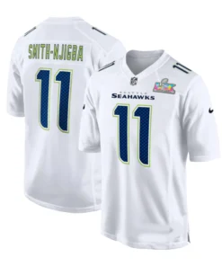 Seattle Seahawks Jaxon Smith-Njigba Super Bowl LX White Jersey