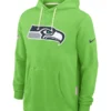 Seattle Seahawks Neon Green Sideline Hoodie