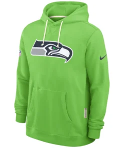 Seattle Seahawks Neon Green Sideline Hoodie